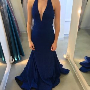 Prom Dress! Sparkling Royal Blue
